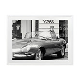 Alcove Studio Fashion Cat Printed Wall Art