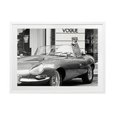 Alcove Studio Fashion Cat Printed Wall Art