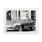 Alcove Studio Fashion Cat Printed Wall Art