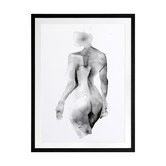 Alcove Studio Flawless Female Charcoal I Printed Wall Art