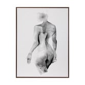 Alcove Studio Flawless Female Charcoal I Printed Wall Art