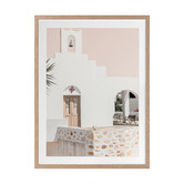 Alcove Studio Santorini Chapel Printed Wall Art