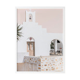 Alcove Studio Santorini Chapel Printed Wall Art