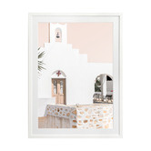 Alcove Studio Santorini Chapel Printed Wall Art