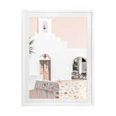 Alcove Studio Santorini Chapel Printed Wall Art