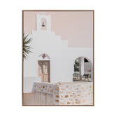 Alcove Studio Santorini Chapel Printed Wall Art
