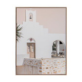 Alcove Studio Santorini Chapel Printed Wall Art