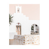 Alcove Studio Santorini Chapel Printed Wall Art