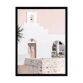Alcove Studio Santorini Chapel Printed Wall Art