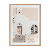 Alcove Studio Santorini Chapel Printed Wall Art