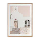 Alcove Studio Santorini Chapel Printed Wall Art