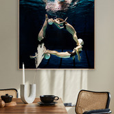 Alcove Studio Water Aerobics II Printed Wall Art