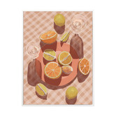 Alcove Studio Slice of Orange Printed Wall Art