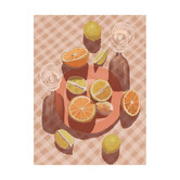 Alcove Studio Slice of Orange Printed Wall Art