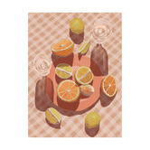 Alcove Studio Slice of Orange Printed Wall Art
