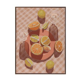 Alcove Studio Slice of Orange Printed Wall Art