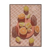 Alcove Studio Slice of Orange Printed Wall Art