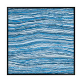 Alcove Studio Dhaagun Blue Canvas Wall Art