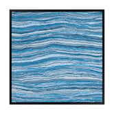 Alcove Studio Dhaagun Blue Canvas Wall Art