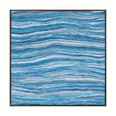 Alcove Studio Dhaagun Blue Canvas Wall Art