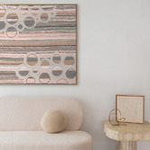 Alcove Studio Wiradjuri Yiramiilan Grey Canvas Wall Art