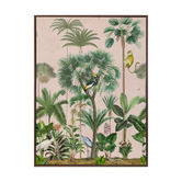 Alcove Studio Indian Summer Pink &amp; Green I Printed Wall Art