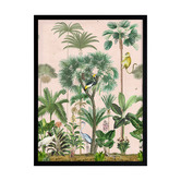 Alcove Studio Indian Summer Pink &amp; Green I Printed Wall Art