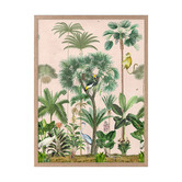 Alcove Studio Indian Summer Pink &amp; Green I Printed Wall Art