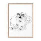 Alcove Studio Chanel Bottle Printed Wall Art