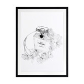 Alcove Studio Chanel Bottle Printed Wall Art
