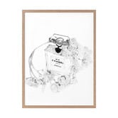 Alcove Studio Chanel Bottle Printed Wall Art