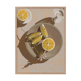 Alcove Studio Lemon Yellow Printed Wall Art