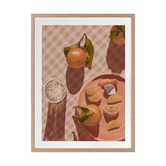 Alcove Studio Sunset Mandarins Printed Wall Art