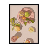 Alcove Studio Citron Printed Wall Art