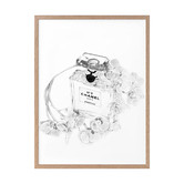 Alcove Studio Chanel Bottle Printed Wall Art