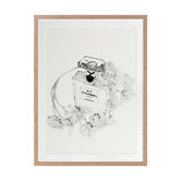 Alcove Studio Chanel Bottle Printed Wall Art