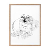 Alcove Studio Chanel Bottle Printed Wall Art