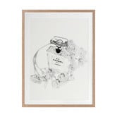 Alcove Studio Chanel Bottle Printed Wall Art