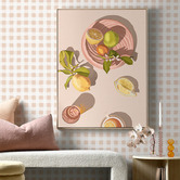 Alcove Studio Citron Printed Wall Art