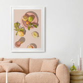 Alcove Studio Citron Printed Wall Art