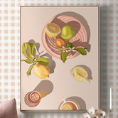 Alcove Studio Citron Printed Wall Art