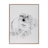 Alcove Studio Chanel Bottle Printed Wall Art