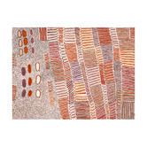Alcove Studio Lupul Jukurrpa Red Canvas Wall Art