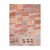 Alcove Studio Lupul Jukurrpa Red Canvas Wall Art