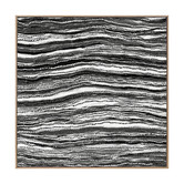 Alcove Studio Dhaagun Black Canvas Wall Art