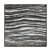 Alcove Studio Dhaagun Black Canvas Wall Art