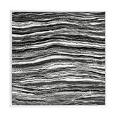 Alcove Studio Dhaagun Black Canvas Wall Art