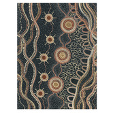 Alcove Studio Murriyang Deep Blue Printed Wall Art