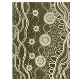 Alcove Studio Murriyang Green Printed Wall Art