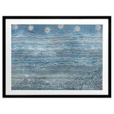 Alcove Studio Wubunginya Blue Printed Wall Art